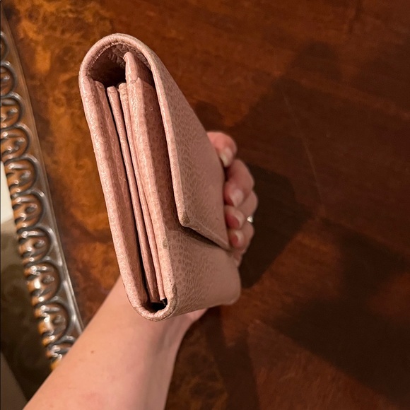 Gucci Swing Continental Pink Leather Wallet - Picture 4 of 9